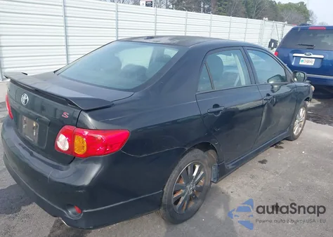 2010 Toyota Corolla S из США, поврежденный, VIN 2T1BU4EE8AC498299